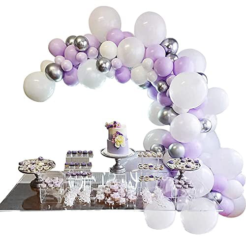 Details about   Tatuo 112 Pieces Baby Blue Pink Balloon Arch Kit Gender Reveal Garland For Party 